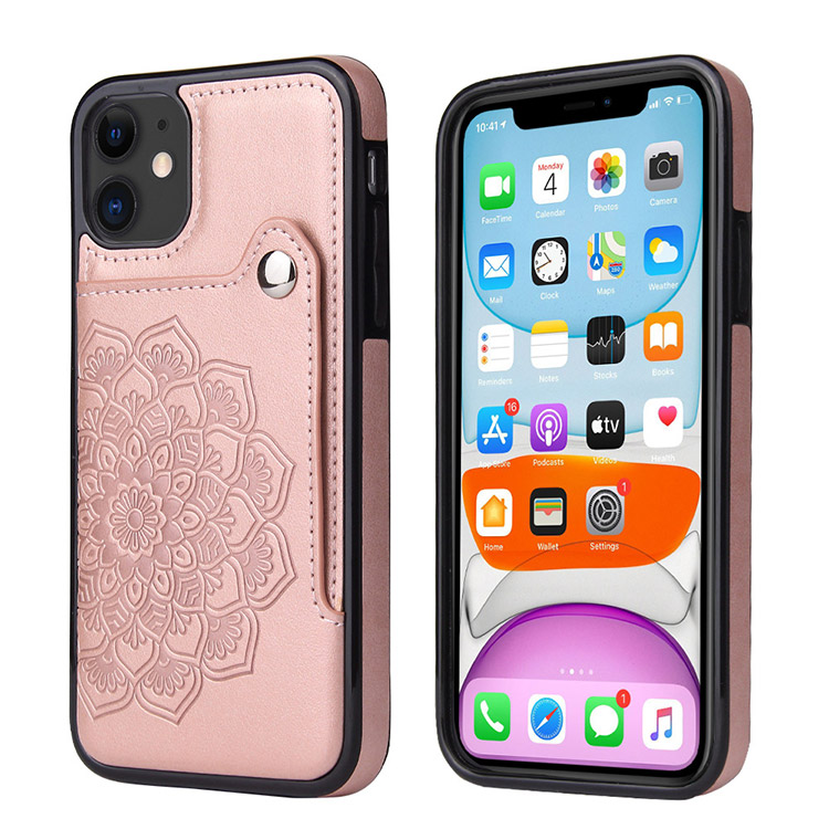 iPhone 14 Case Wallet Phone Case Casebus Slim Mandala Wallet