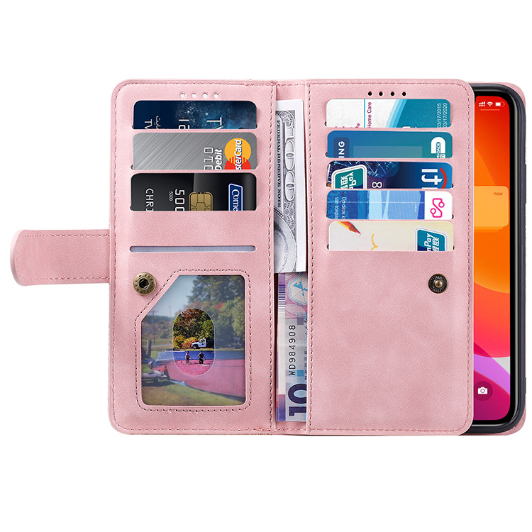 iPhone 12 Case Folio Flip Wallet Phone Case Casebus Retro Wallet