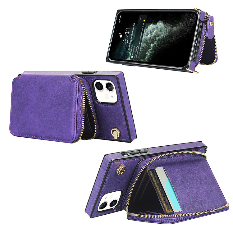 iPhone 12 Case - Casebus - Classic Crossbody Wallet Phone Case ...