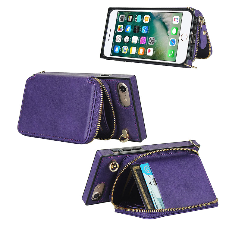 iPhone 8 Plus / 7 Plus Case Casebus Classic Crossbody Wallet Phone