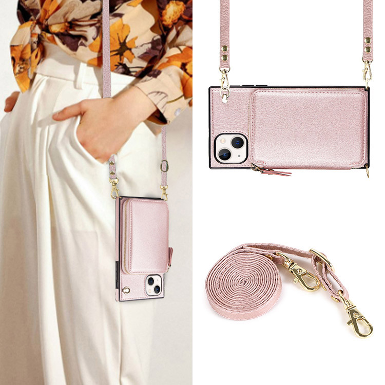 iPhone 13 Mini Case Casebus Classic Crossbody Wallet Phone Case