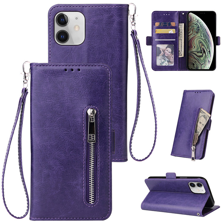 Detachable Folio Flip Wallet Phone Case - Casebus Multi Functional Wallet  Phone Case, 14 Card Slots 3 Purse 1 Zipper 1 Wrist Band 1 Metal Buckle,  Wrist Strap Clutch Magnetic Detachable - DOROTE - Casebus