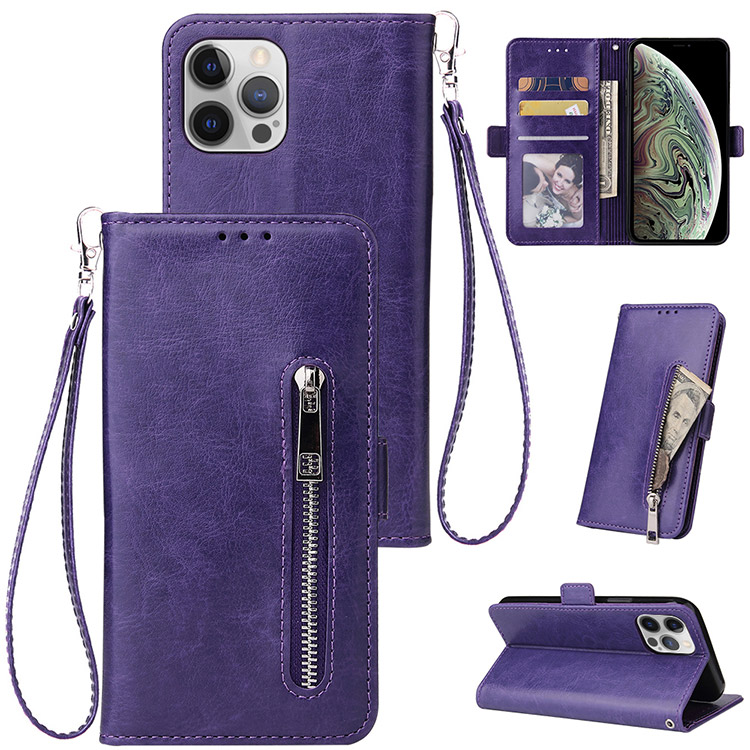 iPhone 12 Pro Max Case - Folio Flip Wallet Phone Case - - Casebus ...