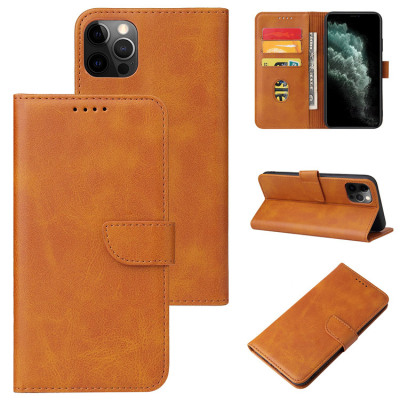 iPhone 11 Case - Folio Flip Wallet Phone Case - Casebus Classic Folio Wallet Phone Case, Premium Leather, Credit Card Holder, Magnetic Closure, Flip Kickstand Shockproof Case - MORGAN
