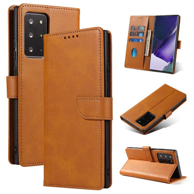 Samsung Galaxy S20 Case - Folio Flip Wallet Phone Case - Casebus Classic Folio Wallet Phone Case, Premium Leather, Credit Card Holder, Magnetic Closure, Flip Kickstand Shockproof Case - MORGAN
