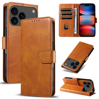 Folio Flip Wallet Phone Case - Casebus Classic Folio Wallet Phone Case, Premium Leather, Credit Card Holder, Magnetic Closure, Flip Kickstand Shockproof Case - MORGAN