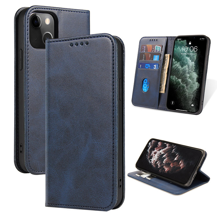 iPhone 13 Mini Case - Casebus - Magnetic Folio Wallet Phone Case ...