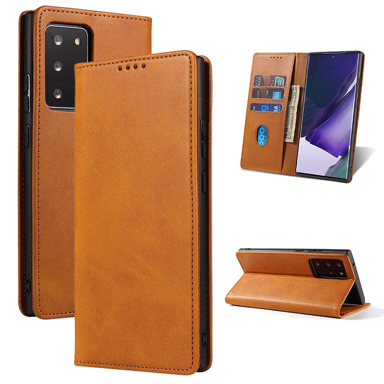 Samsung S22 Ultra Magnetic Leather Wallet Case - Magnetic Wallet