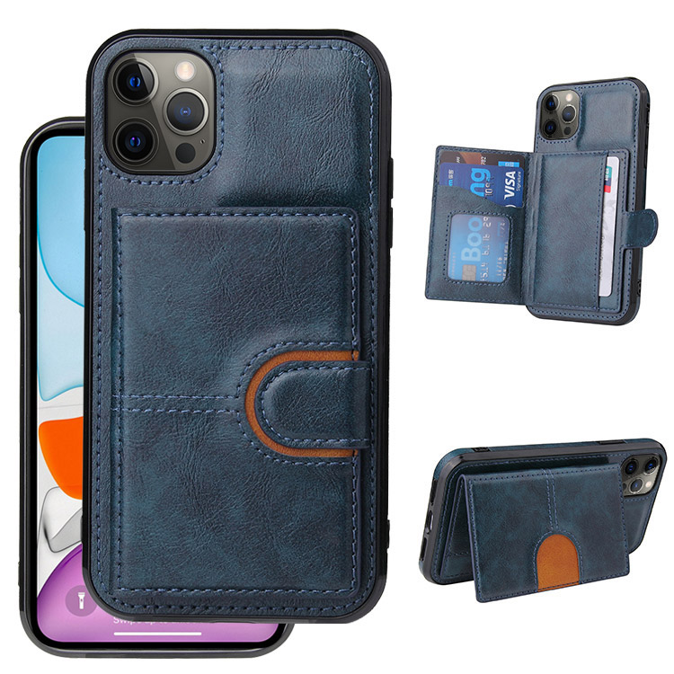 iPhone 14 Pro Max Case - Folio Flip Wallet Phone Case - Casebus Classic  Wallet Phone Case, 9 Card Slots, Premium Leather, Credit Card Holder,  Shockproof Case - BENNIE - Casebus