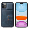 Casebus - Multiple Magnetic Folio Wallet Phone Case - Premium Leather, Credit Card Holder, Flip Kickstand Shockproof Case