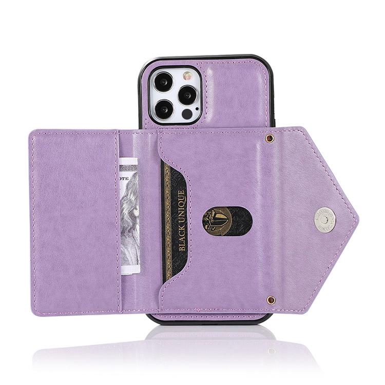 iPhone 13 Mini Case - Crossbody Wallet Phone Case - - Casebus ...