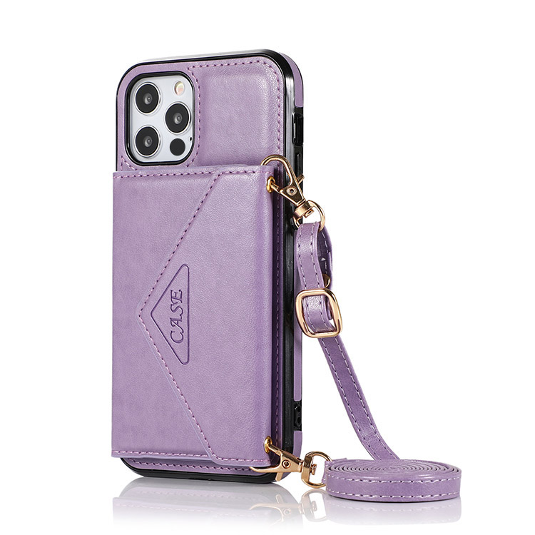 iPhone 13 Pro Case - Crossbody Wallet Phone Case - - Casebus ...