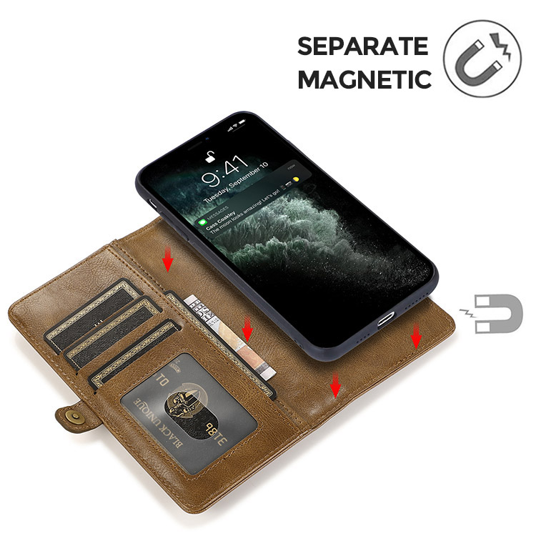 Samsung Galaxy S22 Ultra Case Detachable Folio Flip Wallet Phone Case