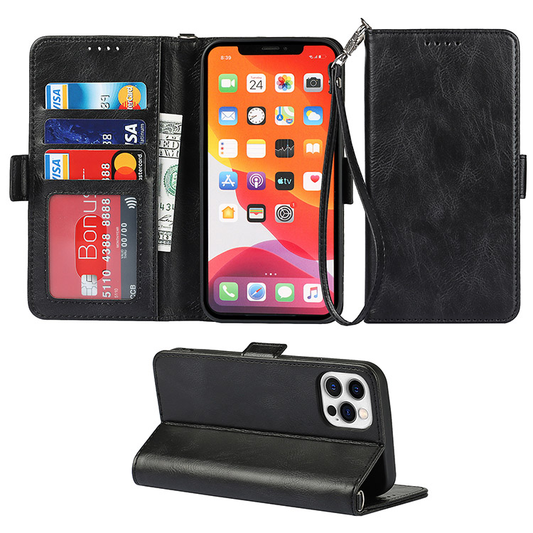 Folio Flip Wallet Phone Case - Best Sellers, Casebus Magnetic Folio Wallet  Phone Case, Premium Leather, Credit Card Holder, Magnetic Closure, Flip  Kickstand Shockproof Case - BRYCE - Casebus