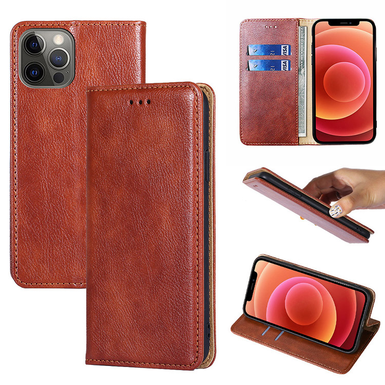 iPhone 13 Case - Folio Flip Wallet Phone Case - Magnetic Closure Flip ...