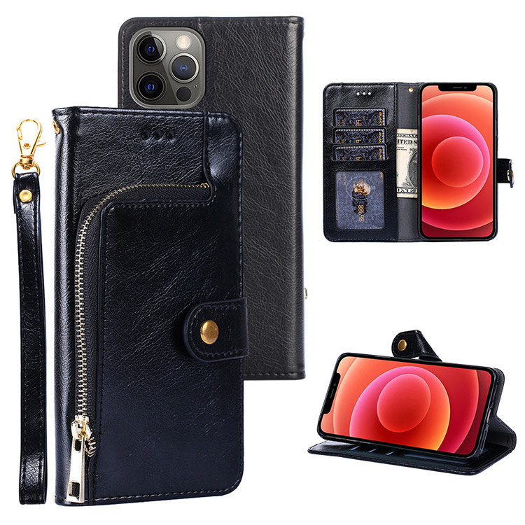 Google Pixel 6 Case - Folio Flip Wallet Phone Case - Casebus Zipper Wallet  Phone Case, Credit Card Holder Slot Leather Flip Kickstand Magnetic  Protective Cover - VOLKER - Casebus