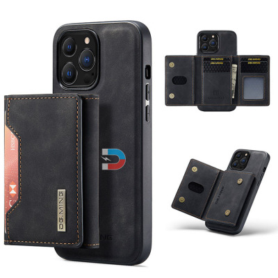 iPhone 14 Pro Max Case - Detachable Wallet Phone Case - Detachable Tri Fold 8 Card - ALLISON M2