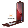 Casebus - Slim Vertical Flip Folio Wallet Phone Case - with Credit Card Holder Leather Magnetic Closure Cover