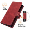 Casebus - Folio Flip Wallet Phone Case - with Card Holder Premium Leather Magnetic Closure Full Body Shockproof Kickstand Cover