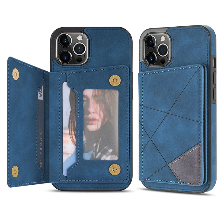 Casebus iPhone XR Case Wallet Leather - Magnetic Closure - Flip Folio - Zipper Card Slots - Black - Wallet Cover
