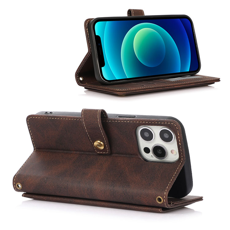 iPhone 14 Pro Max Case Crossbody Wallet Phone Case Casebus