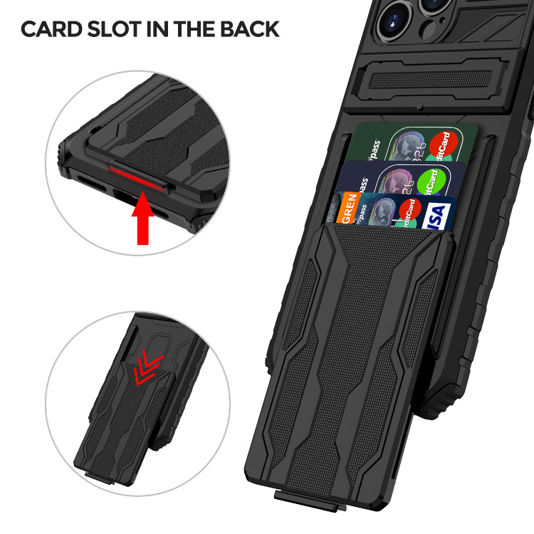 Wallet Heavy Duty Phone Case - Casebus Slim Armor Wallet Phone Case ...