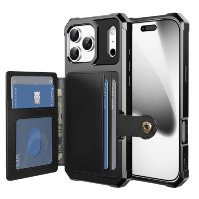 Wallet Phone Case - Casebus Flip Wallet Phone Case, with Car Mount Leather Cash Pocket Card Holder Magnetic Durable High Capacity Kickstand Protective Cover - SHAUN
