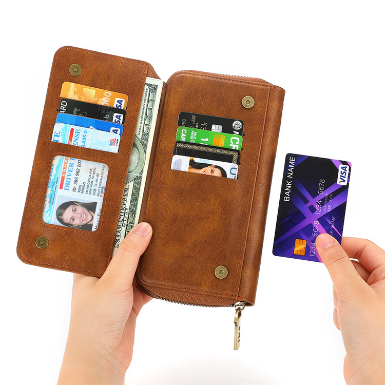 Samsung Galaxy S23 Ultra Case Detachable Folio Flip Crossbody Wallet