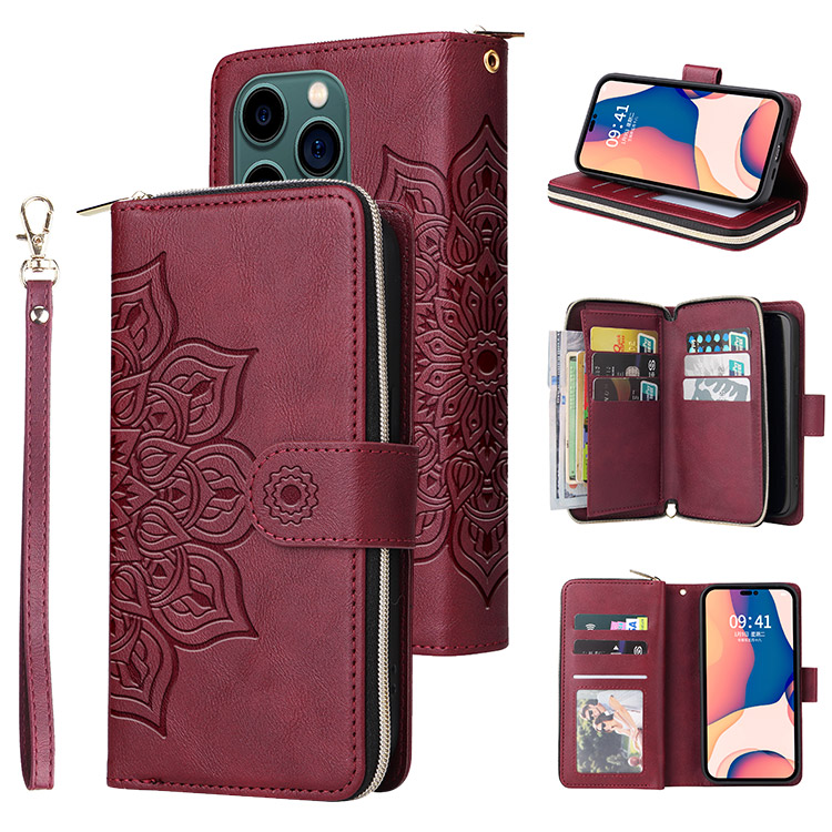 Samsung Galaxy S23 Ultra Case Folio Flip Wallet Phone Case