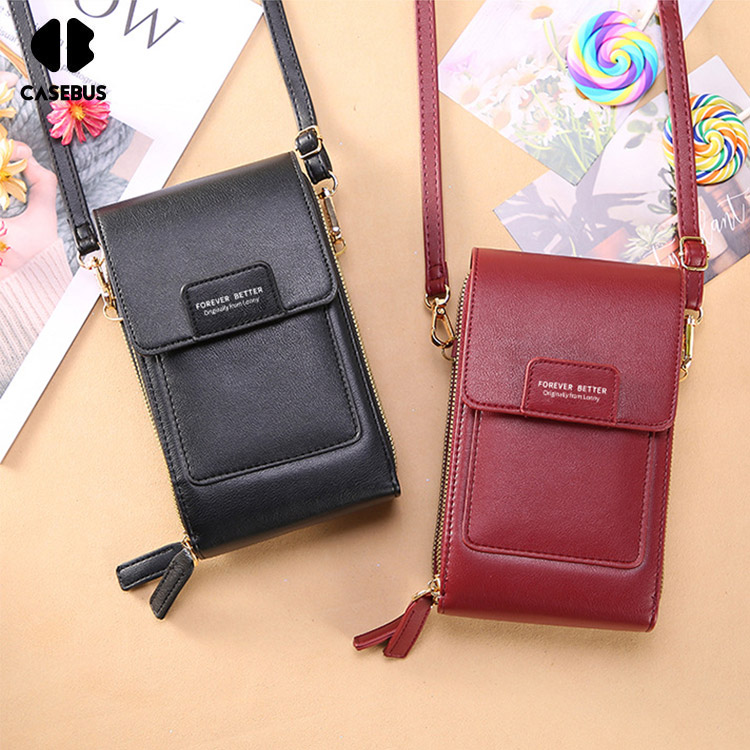 Wallet Crossbody Phone Case - Casebus Classic Phone Purse, Touch Screen ...