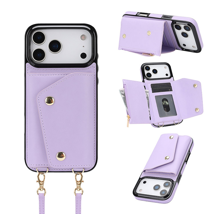 iPhone 17 Pro Max Case - Wallet Crossbody Phone Case - Casebus