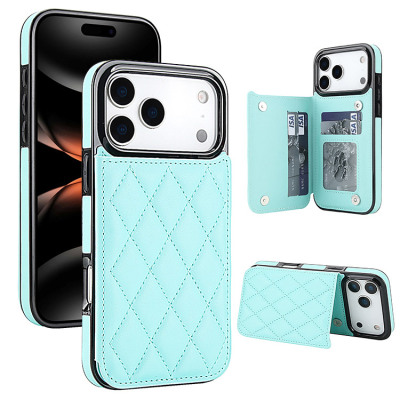 Wallet Phone Case - Casebus Custodia per telefono a portafoglio, porta carte di credito, chiusura magnetica e pelle premium, supporto a calci, copertura antiurto - LIESL