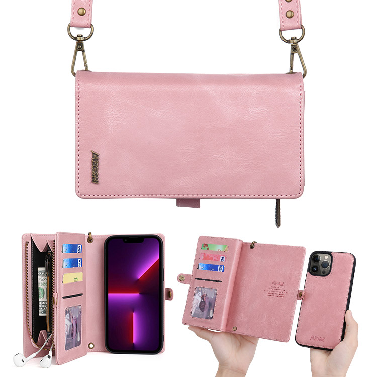 thumbnail image 2 of Moxyo Crossbody Phone Wallet Strap - Stick On Wallet With Strap For Phones 2 of 12