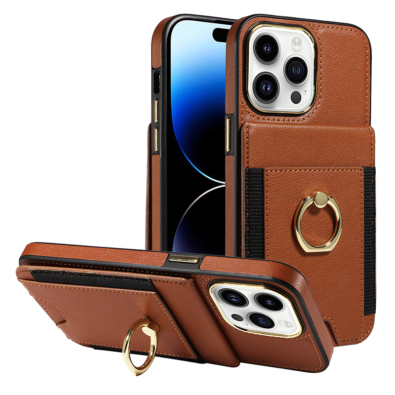 iPhone 14 Case - Wallet Phone Case - Casebus 360 Rotation Finger Ring ...