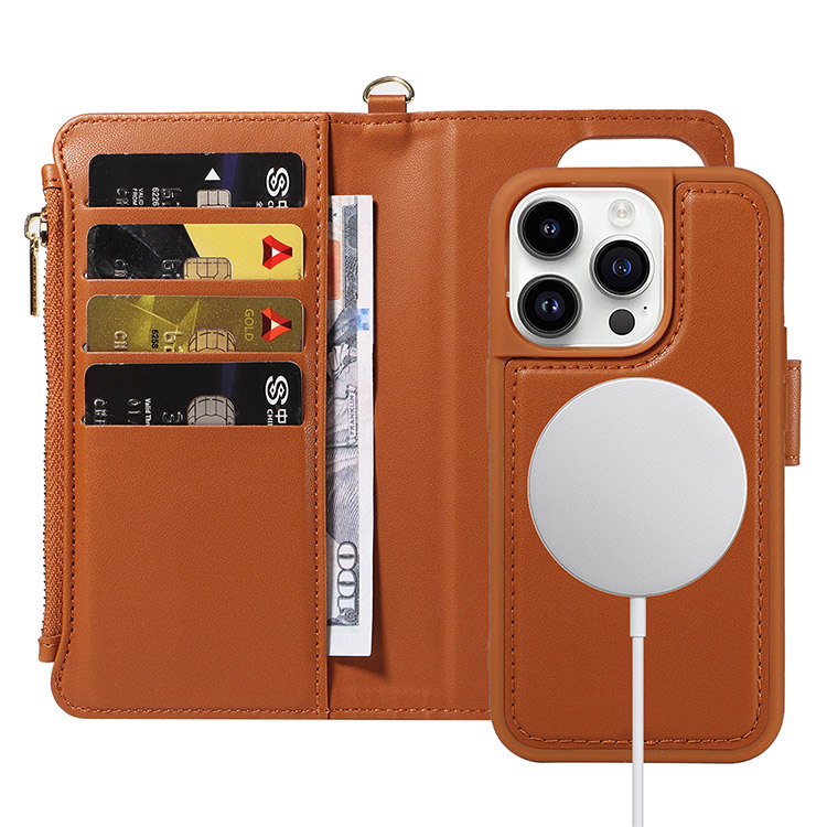 iphone 15 pro wallet case wireless charging