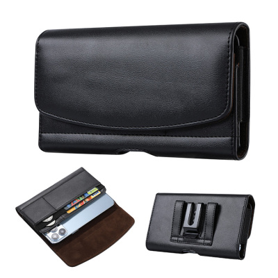 Samsung Galaxy A13 Case - Wallet Phone Case - Casebus Classic Leather Phone Purse, Magnetic Closure Holster, with Card Holder & Belt Clip - HERMAN