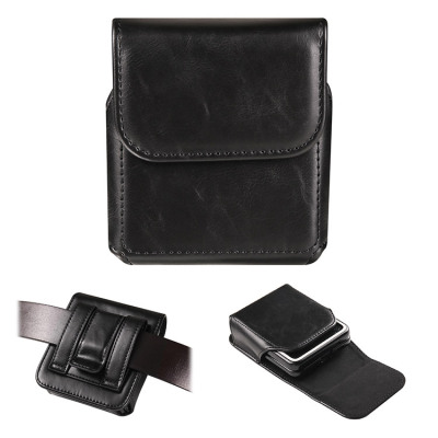 Wallet Phone Case - Casebus Retro Leather Phone Purse, Magnetic Closure Waist Pouch, with Belt Clip, for Samsung Galaxy Z Flip Series Motorola Razr Series - GABRIEL