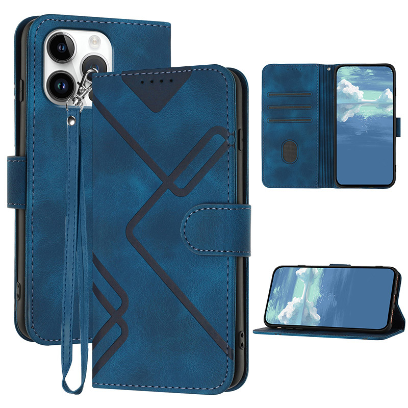 Custodia Portafoglio Per IPhone 11 Pro Max - Pelle PU Antiurto, Con
