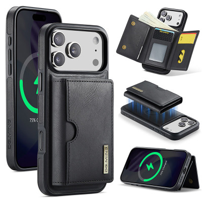 iPhone 13 Pro Max Case - Wallet Detachable Phone Case - Casebus Detachable Magnetic Wallet Phone Case, Support Wireless Charging, with Card Slot Holder & RFID Blocking Protective - JACE