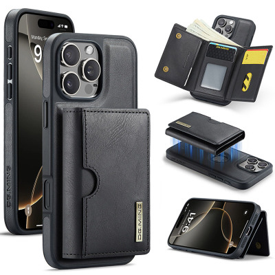 iPhone 13 Case - Wallet Detachable Phone Case - Casebus Detachable Magnetic Wallet Phone Case, Support Wireless Charging, with Card Slot Holder & RFID Blocking Protective - JACE
