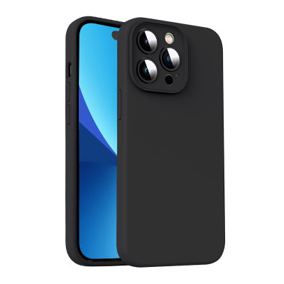 iPhone 13 Pro Max Case - Heavy Duty Phone Case - Casebus Premium Silicone Phone Case, Soft Anti Scratch, Microfiber Lining, Shockproof Protective Cover - EVIAN