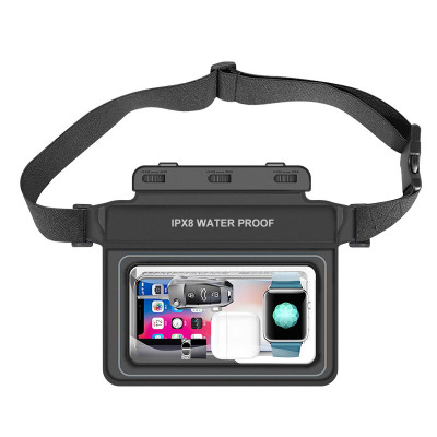 Full Body Protection Waterproof Crossbody Phone Case - Casebus IPX8 Waterproof Fanny Pack, with Waist Strap, Keep Phone Valuables Safe and Dry, for Beach Kayaking Boating Fishing - ELLIOT