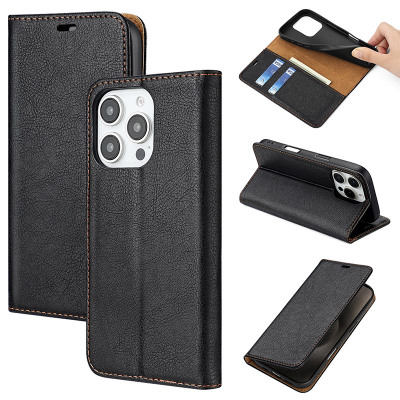 iPhone 13 Pro Max Case - Wallet Folio Flip Phone Case - Casebus Flip Wallet Phone Case, Magnetic Closure, with Card Slot Holder, Shockproof Protective Cover - AUREL