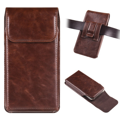 Wallet Phone Case - Casebus Retro Leather Phone Purse, Magnetic Closure Holster, with Belt Clip - HILARY
