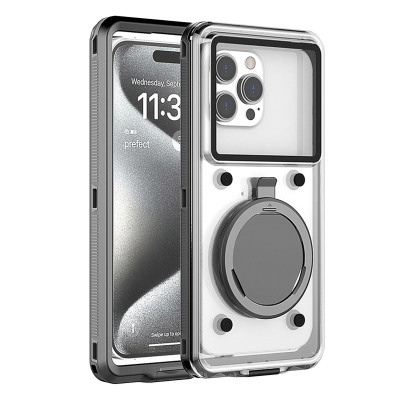 Waterproof Heavy Duty Full Body Protection Phone Case - Casebus IP68 Universal Waterproof Phone Case, Snorkeling Underwater Case, Inflated Touchscreen for Phone Models 6.9 Inches & Below - CYRUS