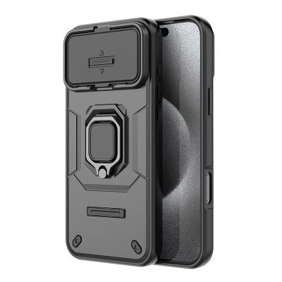 Heavy Duty Phone Case - Casebus Heavy Duty Phone Case, Support Car Magnetic, with Camera Lens Protection, Military Grade Shockproof Cover - FRANCIS