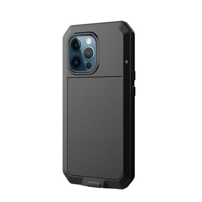 Samsung Galaxy A50 Case - Heavy Duty Metal Phone Case - Full Body Metal Heavy Duty with Screen Protector - TANKER