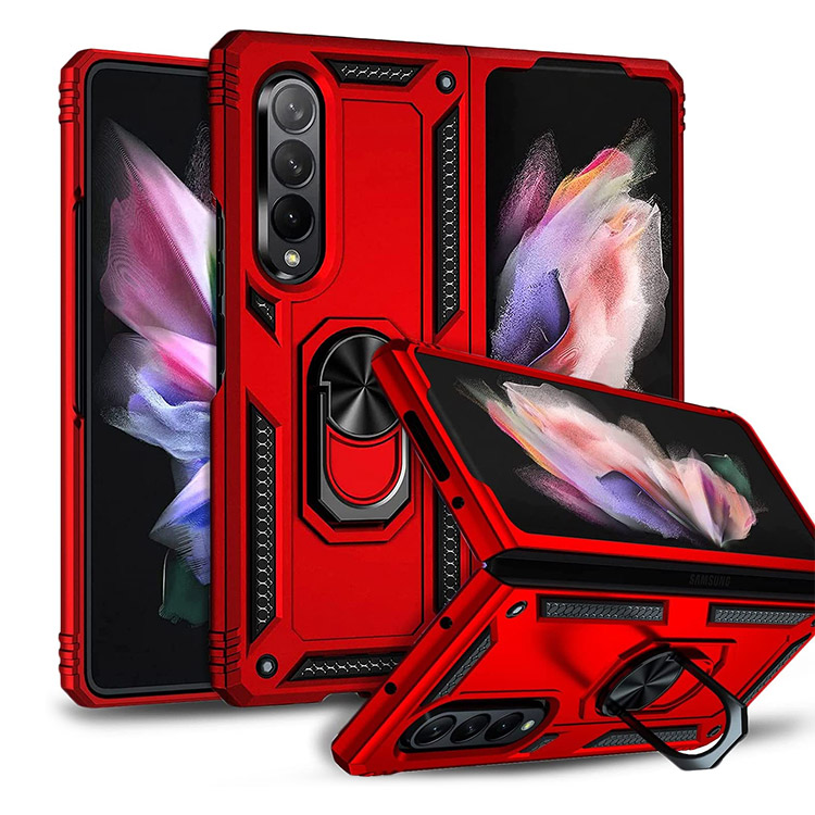 Phone Case With Ring Stand Suitable For The Galaxy Z Flip3 /galaxy