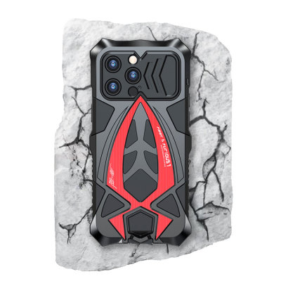 iPhone 11 Case - Heavy Duty Metal Phone Case - Casebus Furious Metal Armor Phone Case, Hybrid Armor Built-in Metal Silicone Heavy Duty Shockproof Case - FURIOUS