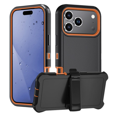 MacBook Pro 13.3 (A2338) Case - Heavy Duty Phone Case - Casebus Defender Phone Case with Belt Clip Holster, Heavy Duty Rugged Case with Kickstand Shock-Drop-Dust Proof 3-Layers Protective Cover - DEFENDER
